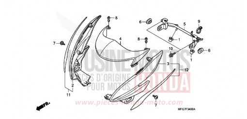 CAPOT CB600FA39 de 2009